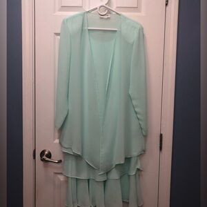 DRAPERS & DAMONS SPECIAL OCCASION DRESS WITH MATCHING JACKET